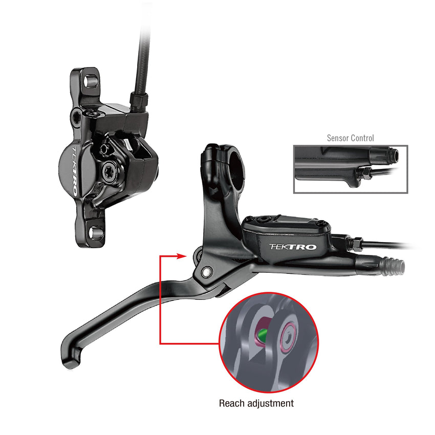 Tektro HD-E350 Electric Bike Hydraulic Disc Brake Set
