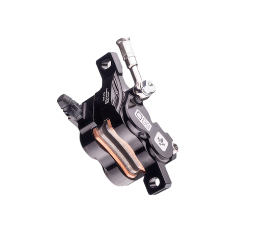 Formula EB9 brake calipers close-up – 4-piston radial-mount design for maximum stopping power
