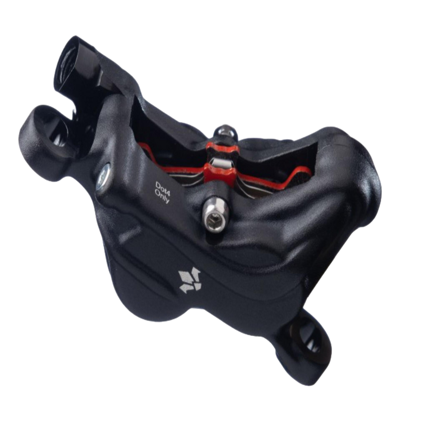 Formula EMoto brake lever and master cylinder close-up – $279 at BHive Moto Shop Utah