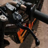 Formula EMoto brakes angle view – compatible with Sur-Ron, Talaria, Rerode, and more