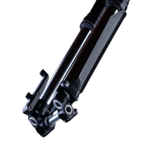 Formula Tech E39 forks axle and lower leg detail – machined alloy construction close-up