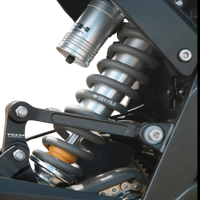 Formula Tech ER30 283mm rear shock angle view – compatible with Sur-Ron and Talaria at BHive Moto Shop Utah