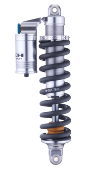 Formula Tech Talaria rear shock side profile – fully adjustable rebound and compression damping