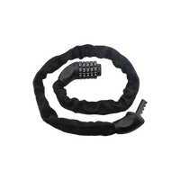 Freego 5-Digit Anti-Theft Chain Lock coiled, showing combination dials