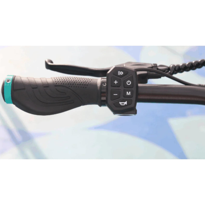 Freego C10 full suspension electric scooter folded compact view – portable Utah commuter