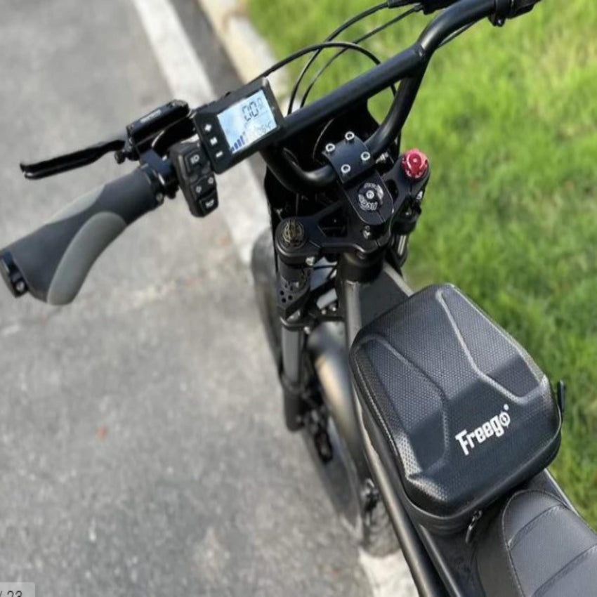 Freego F2 Pro Max Prime 60V electric bike drivetrain and motor close-up