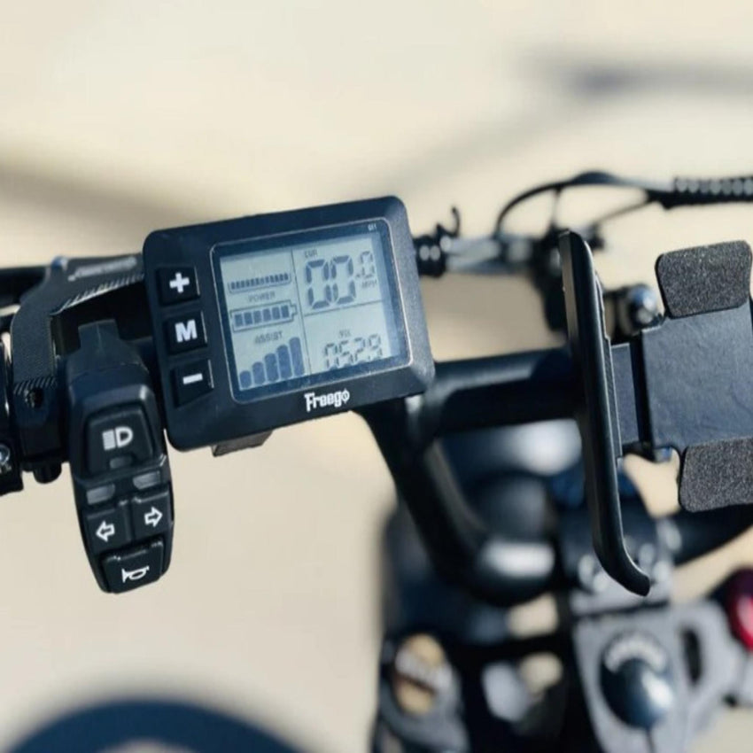 Freego Shotgun Lite FO e-bike rear angle showing compact frame for smaller riders