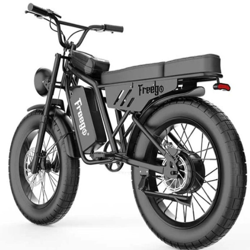 Freego Shotgun Lite FO e-bike battery and motor detail – lightweight electric bike Utah