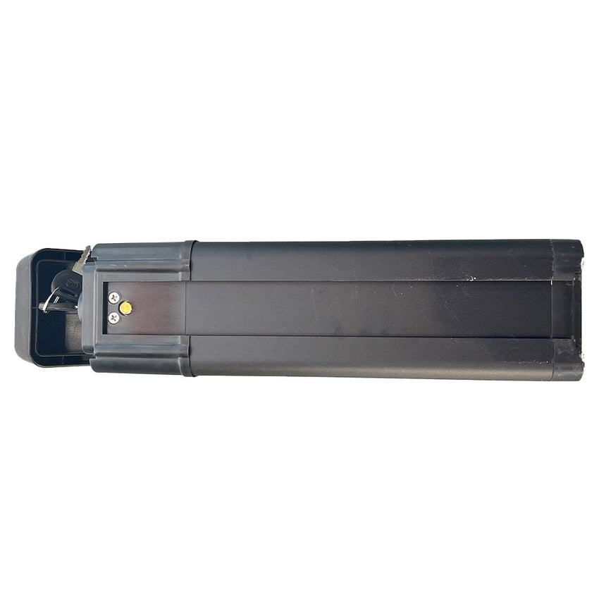 Freego Lithium Battery for X-Man & Nova Series, slim pack showing mount end