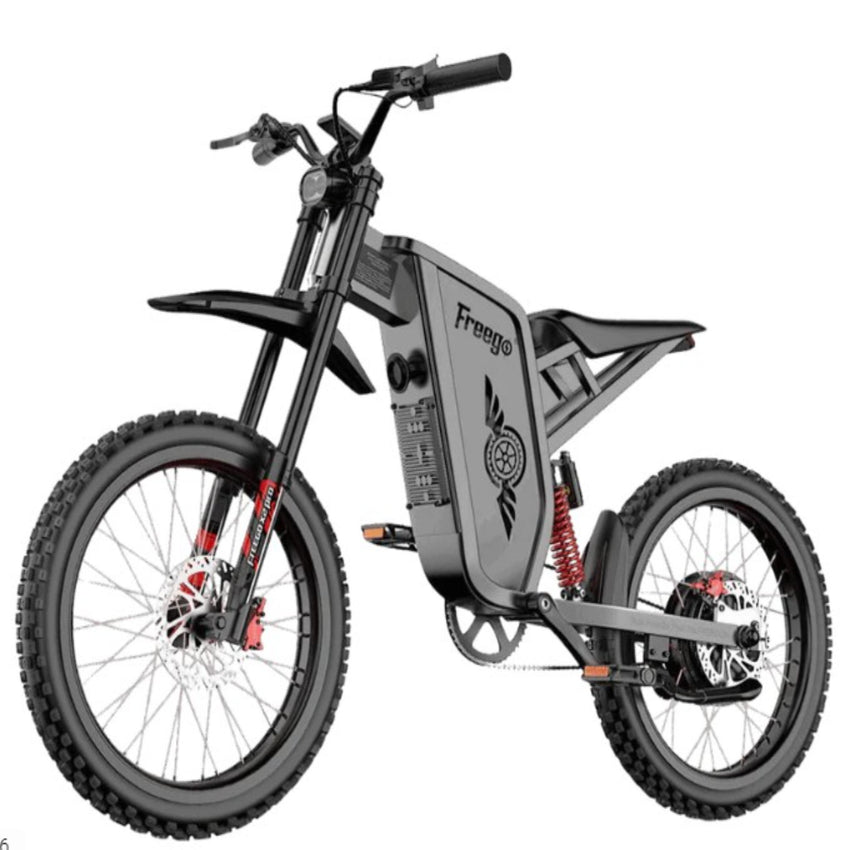 Freego X2 Pro high performance electric dirt bike primary product shot – $2,299 at BHive Moto Shop Utah