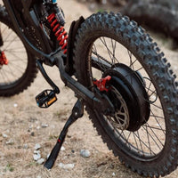 Freego X2 Pro e-moto seat and tail section detail – available at BHive Moto Shop West Jordan