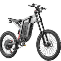 Freego X2 e-moto front fork and wheel close-up – serious off-road suspension