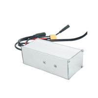 Freego eBike Brushless DC Motor Controller, silver aluminum case with cables