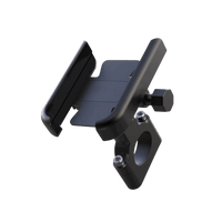 Freego Smartphone Adjustable Holder, black aluminum handlebar phone mount