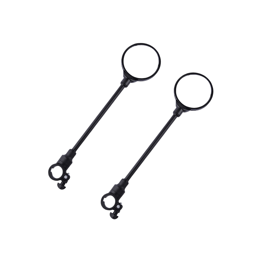 Freego Electric Bike Rearview Mirror pair with round mirrors and clamps