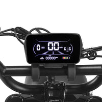 HappyRun G18 Pro display installed on the handlebars