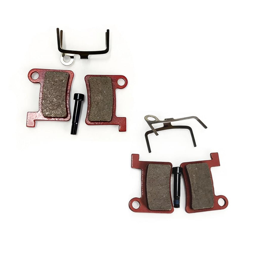 HappyRun replacement brake pads with springs and pins