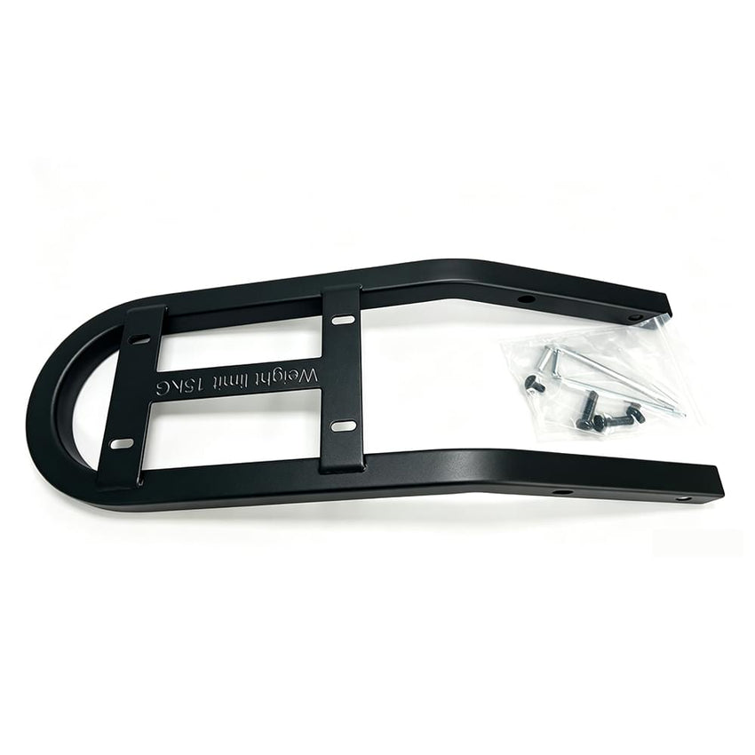 HappyRun G60 rear rack with mounting hardware
