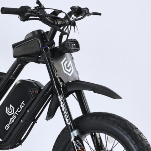 1500W brushless motor, fat tire electric mountain bike