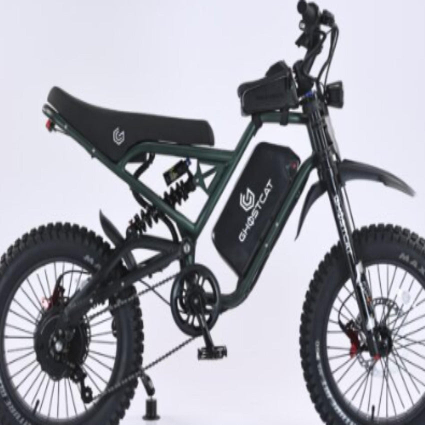 2200W all-terrain e-bike, disc brakes and wide tires