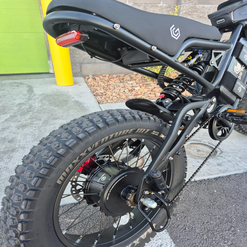 2200W 60V all-terrain electric bike, full suspension