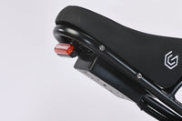 GhostCat Taillight, red rear light mounted under the black seat