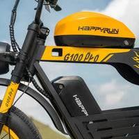 HappyRun G100 Pro 72V 6000W Class III electric moped full profile – buy at BHive Moto Shop Utah