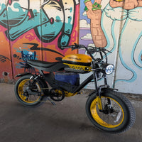 HappyRun G100 Pro 72V 6000W Class III e-moped at BHive Moto Shop showroom West Jordan Utah