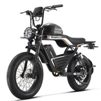 HappyRun G100 Pro Class III high-performance e-moped three-quarter front view