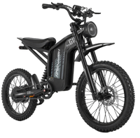 HappyRun G18 Pro Class II III e-bike three-quarter front view showing dual-purpose design