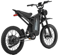 HappyRun G18 Pro Class II III electric bike cockpit, display, and controls close-up