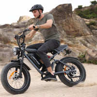 HappyRun G60 Pro 20x4 Class II fat tire e-bike three-quarter front view