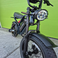 HappyRun G60 Pro 20x4 fat tire Class II electric moped full view – buy at BHive Moto Shop