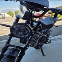 HappyRun G70 Class II electric moped side profile view
