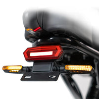 HappyRun G70 dual seat electric bike rear angle highlighting passenger seat and tail design