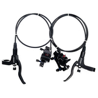 Freego eBike Hydraulic Disc Brake Set, pair of levers with calipers and hoses
