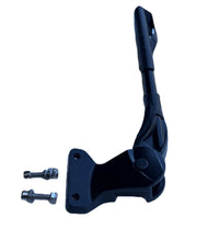 GhostCat Kickstand with Hardware, black kickstand with mount plate and two bolts