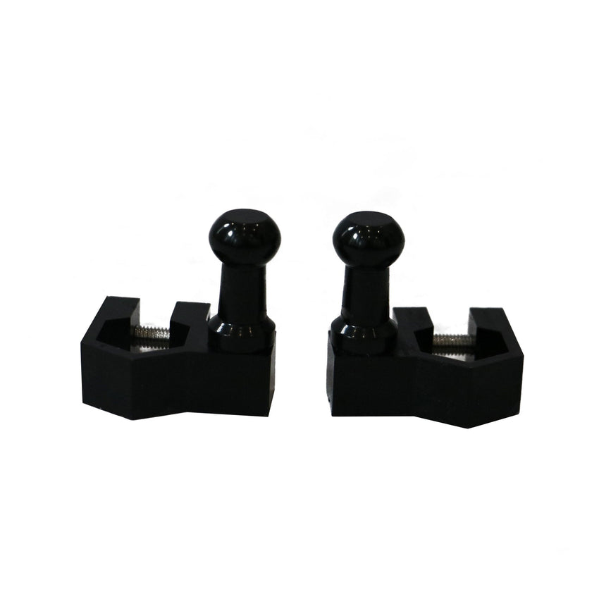 Eunorau M12 Hub Motor Trailer Hitch Adapter: adapters front view