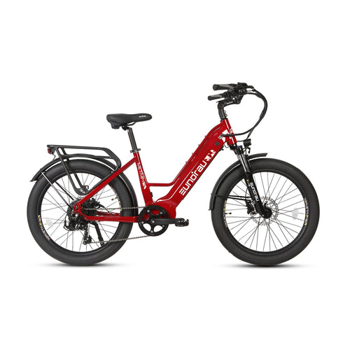 Eunorau META24 1.0 | 24" Step-Through City E-Bike | Class 2