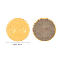 Freego Semi-Metallic Brake Pads, round pads with 21.5 mm diameter