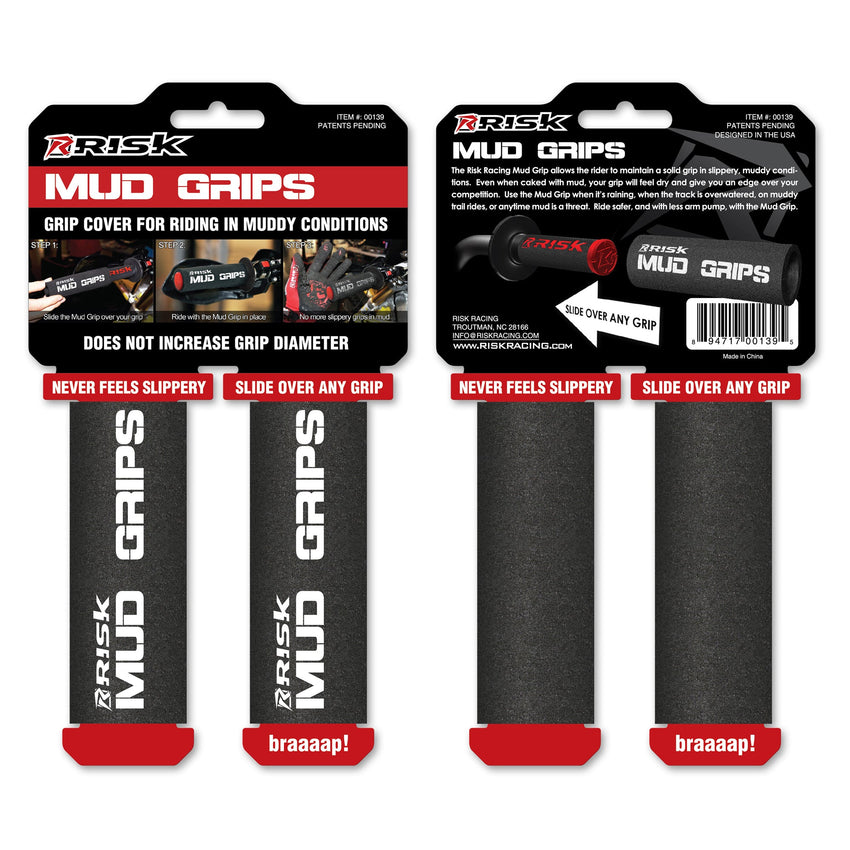 Mud Grips - Makes the muddiest, slippery  grip feel dry!