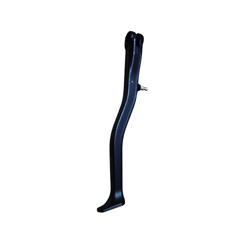 Freego Adjustable Parking Rack Kickstand, slim black kickstand side view
