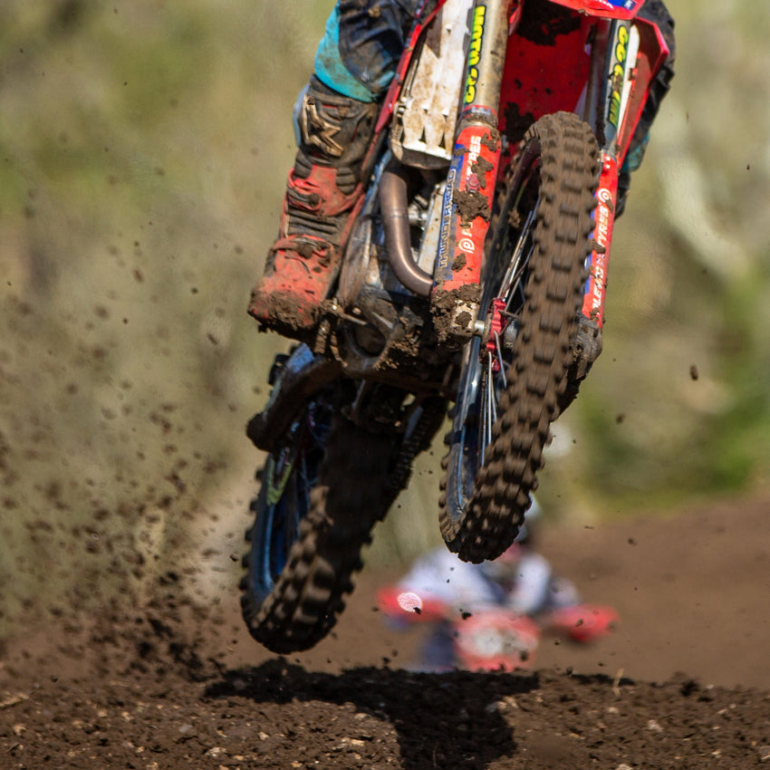 Plews Tyres - MX3 FOXHILLS GP - Hard Pack Motocross Rear Tire