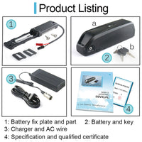 48V18AH 0-1500W Electric Bicycle Lithium Battery