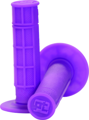 waffle pattern motocross handlebar grips at BHive Moto 