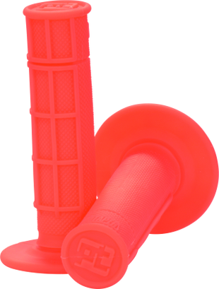 ProTaper 1/2 Waffle Grips - Neon Red