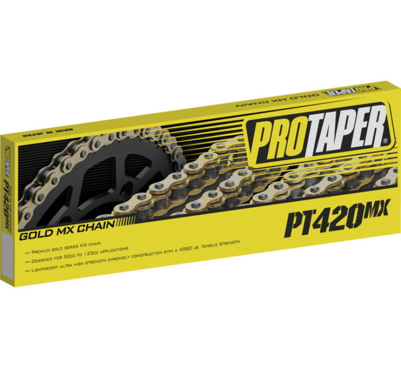 ProTaper 420MX chain 134 links — lightweight motocross chain for pit bikes and mini bikes