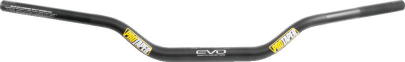 ProTaper Contour Carmichael handlebar jet black — tapered aluminum motocross handlebar