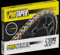 ProTaper Pro Series Forged 520 Slim O-Ring chain 120 links — premium chain for motocross and e-moto