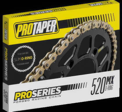ProTaper Pro Series Forged 520 Slim O-Ring chain 120 links — premium chain for motocross and e-moto